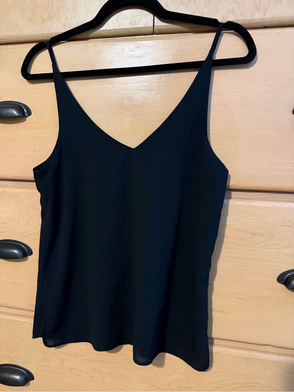 Top shop layering cami size 2 black